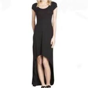 BCBGMaxAzria Black High Low Dress